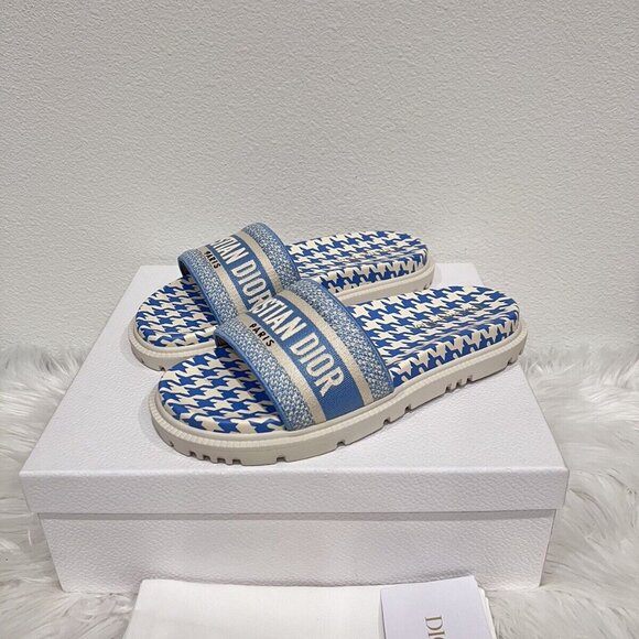 Christian Dior DWAY Logo Dcross Dioract Dclub Evolution Sandal Slide 39.5/40 - Picture 4 of 10